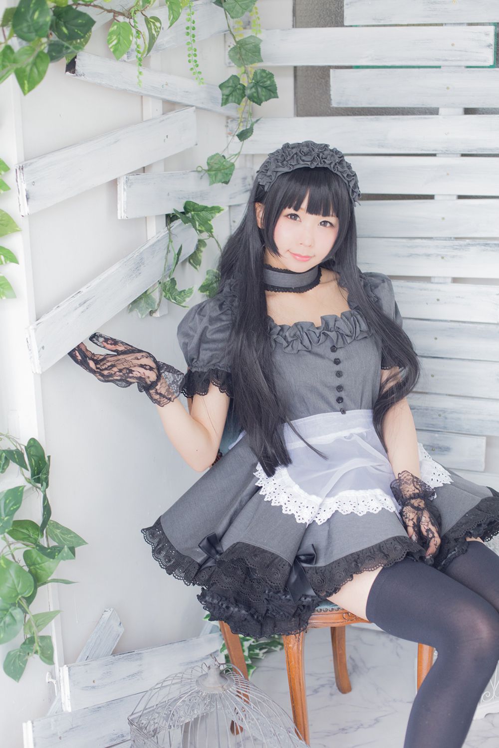 Coser@Akira Gray Maid Doll