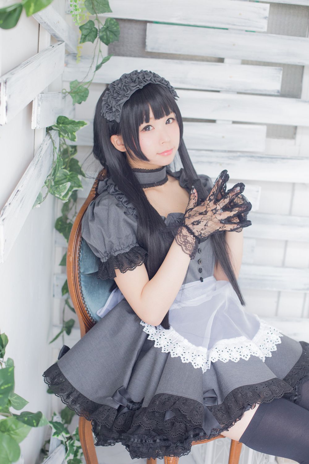 Coser@Akira Gray Maid Doll