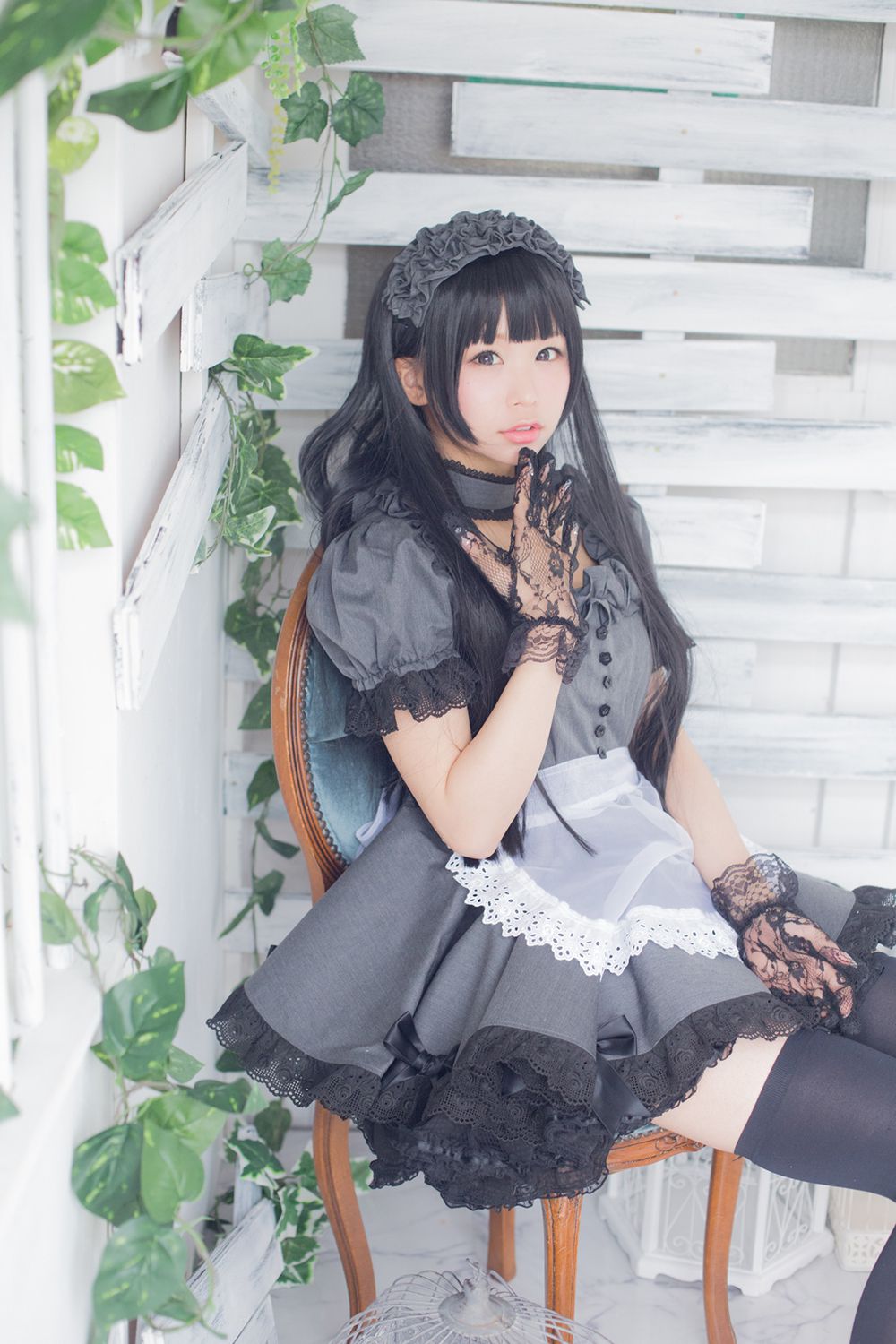 Coser@Akira Gray Maid Doll