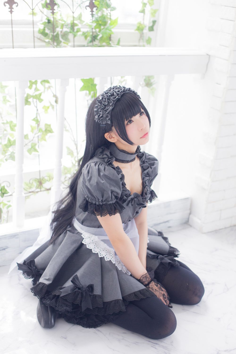 Coser@Akira Gray Maid Doll