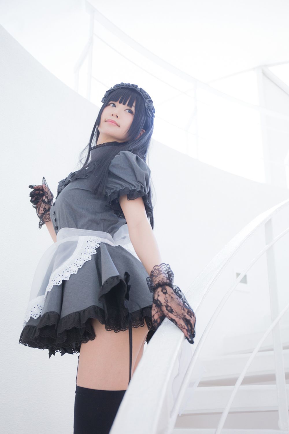 Coser@Akira Gray Maid Doll