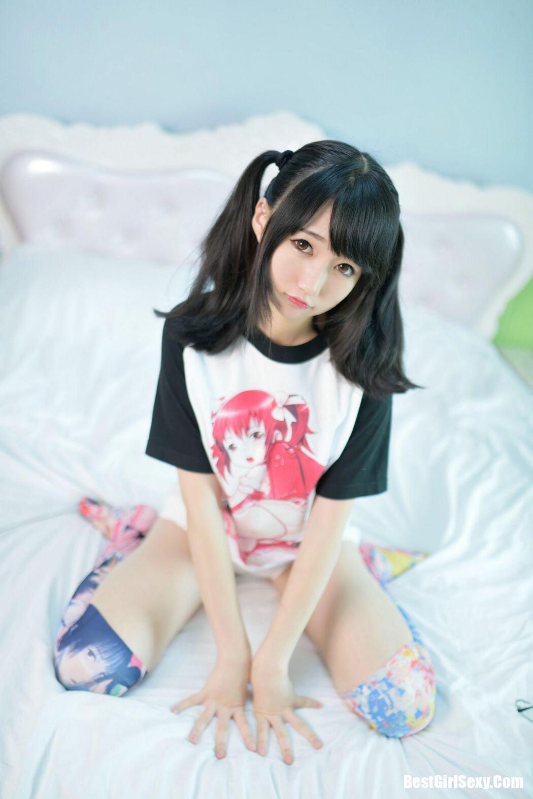 Coser@魔物喵 写真小彩蛋 彩色丝