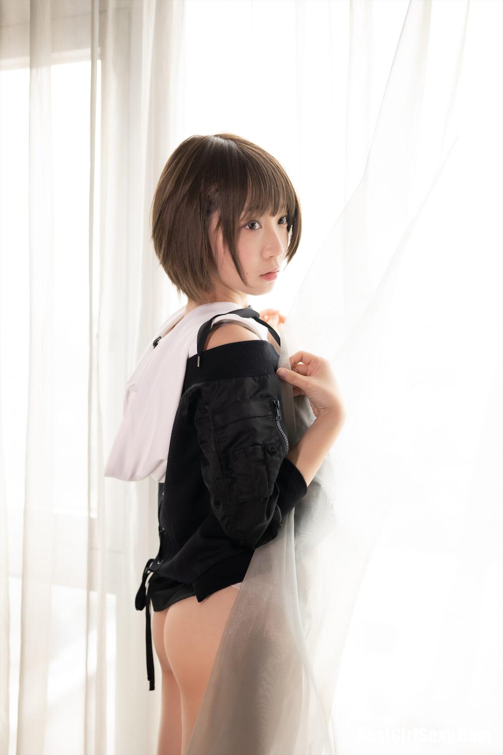 Coser@Moe Iori Black Tights 01