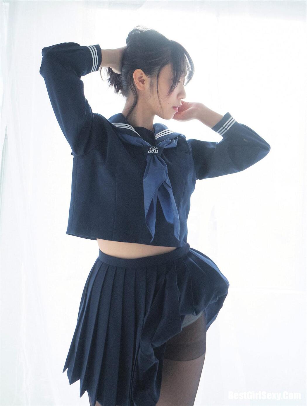 Coser@Moe Iori Black Tights 01