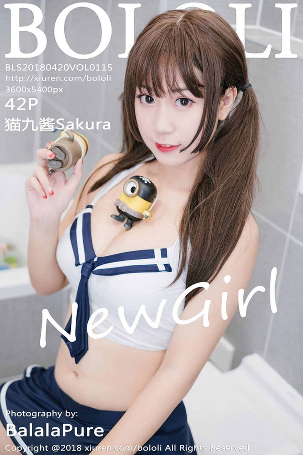 [BoLoli] Vol.115 Mao Jiu Jiang Sakura Cover Photo