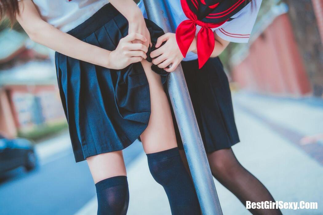 Coser@桜桃喵 Vol.003 JK百合2
