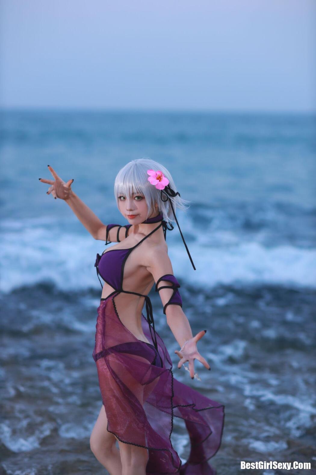 Coser@水淼Aqua Vol.072 贞德泳装