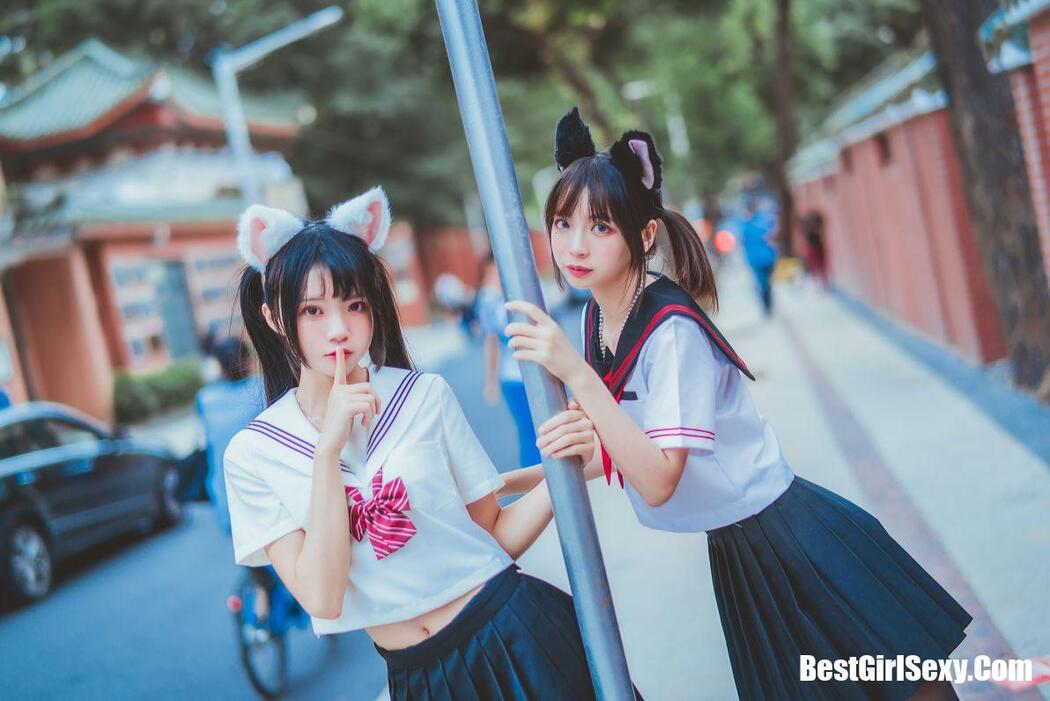 Coser@桜桃喵 Vol.003 JK百合2