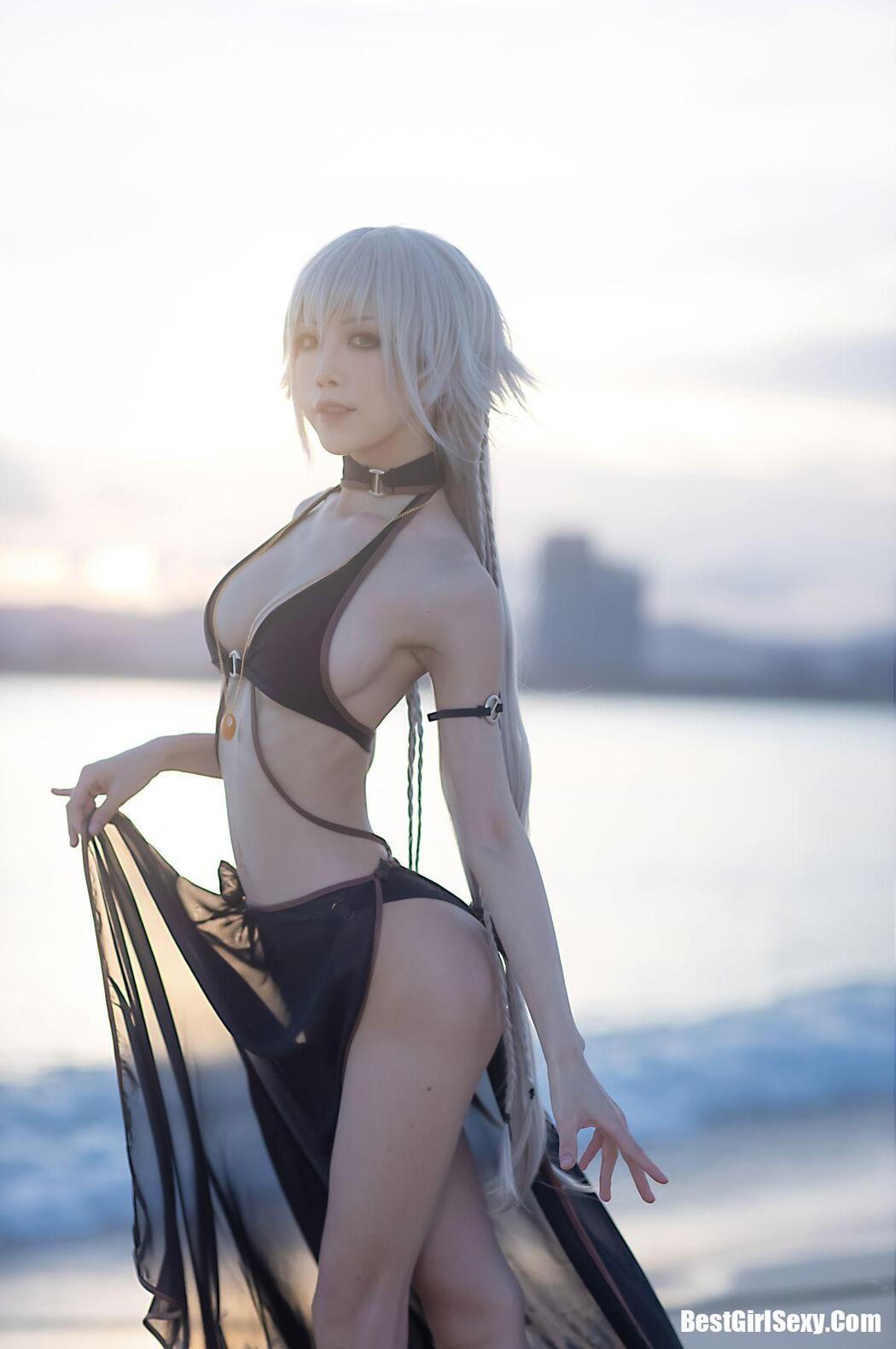 Coser@水淼Aqua Vol.072 贞德泳装