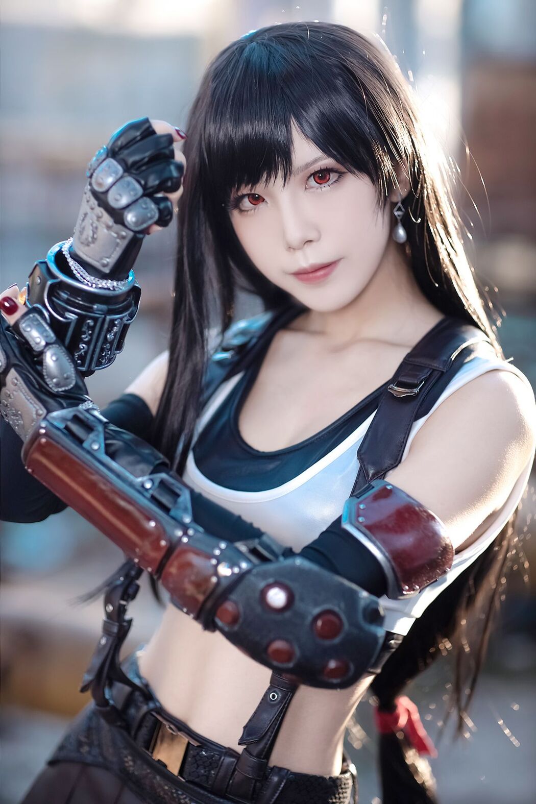 Coser@水淼Aqua Vol.058 Tifa Original Leather Cover Photo