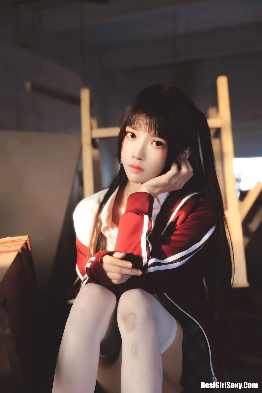 Coser@桜桃喵 Vol.086 桜桃未熟3 废弃教室