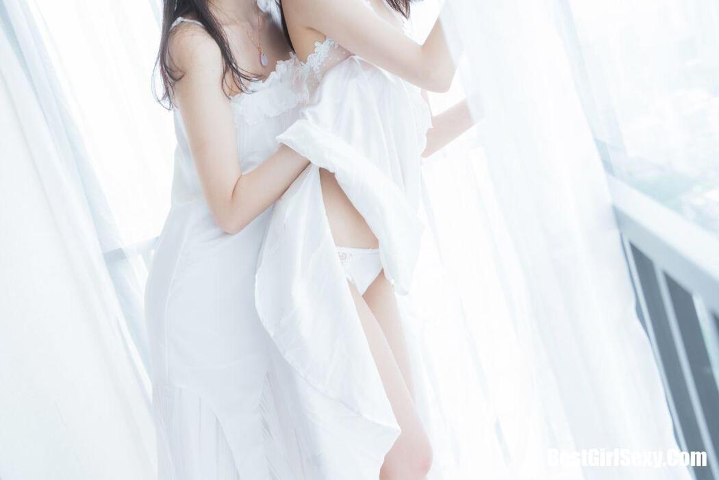 Coser@桜桃喵 Vol.045 白色长裙