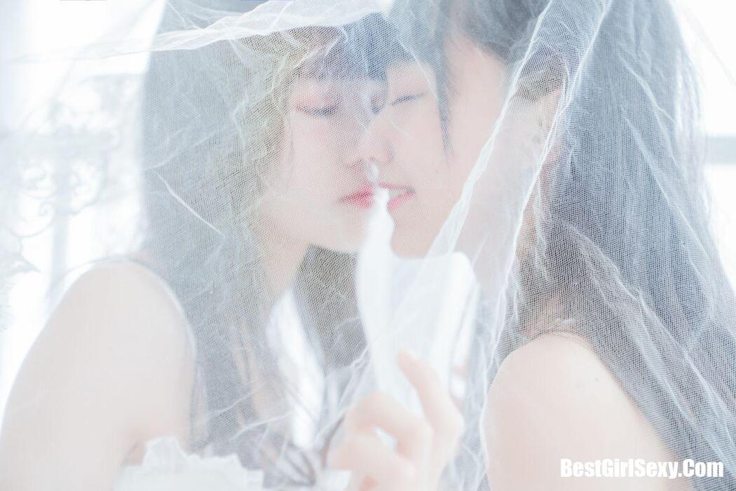 Coser@桜桃喵 Vol.045 白色长裙
