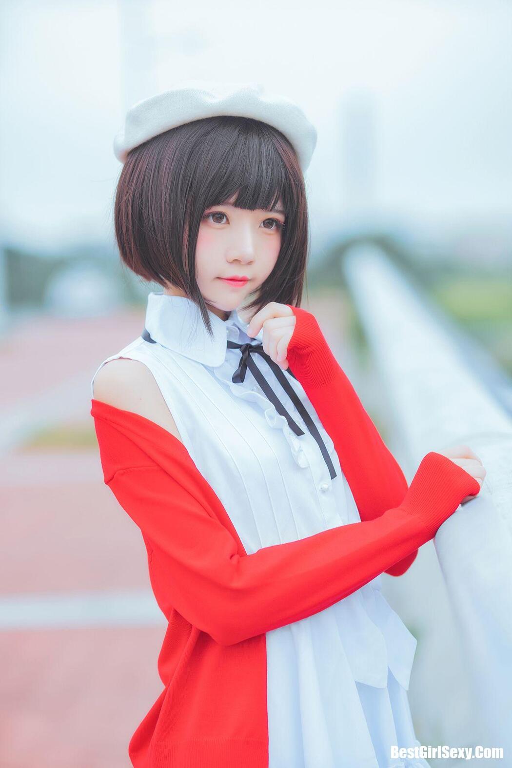 Coser@桜桃喵 Vol.031 加藤惠 常服 Cover Photo