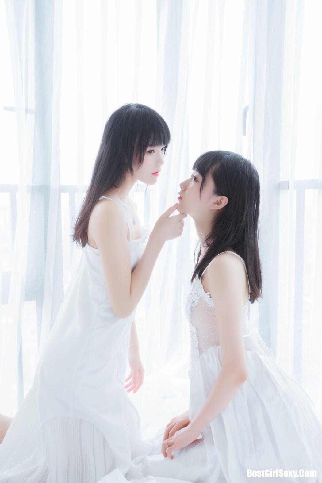 Coser@桜桃喵 Vol.045 白色长裙