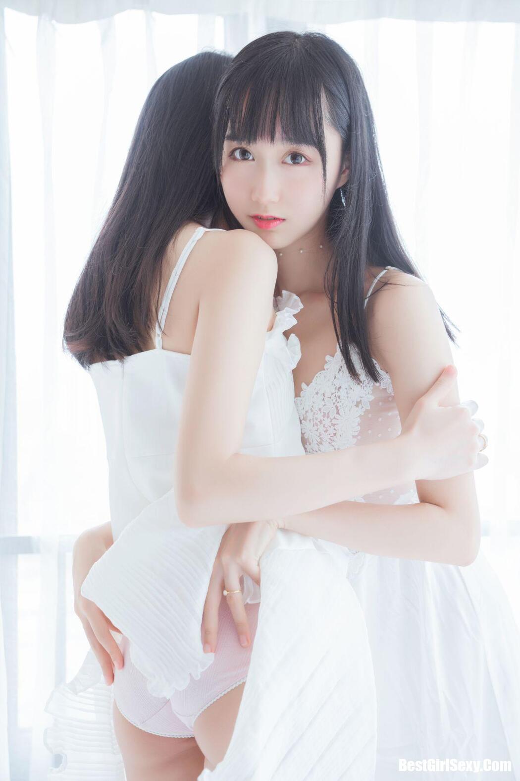 Coser@桜桃喵 Vol.045 白色长裙