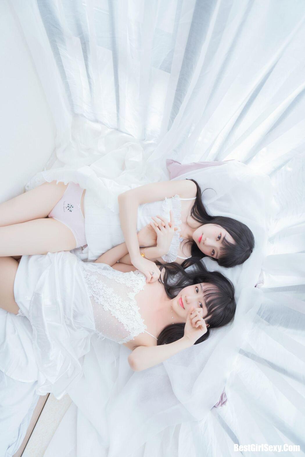 Coser@桜桃喵 Vol.045 白色长裙