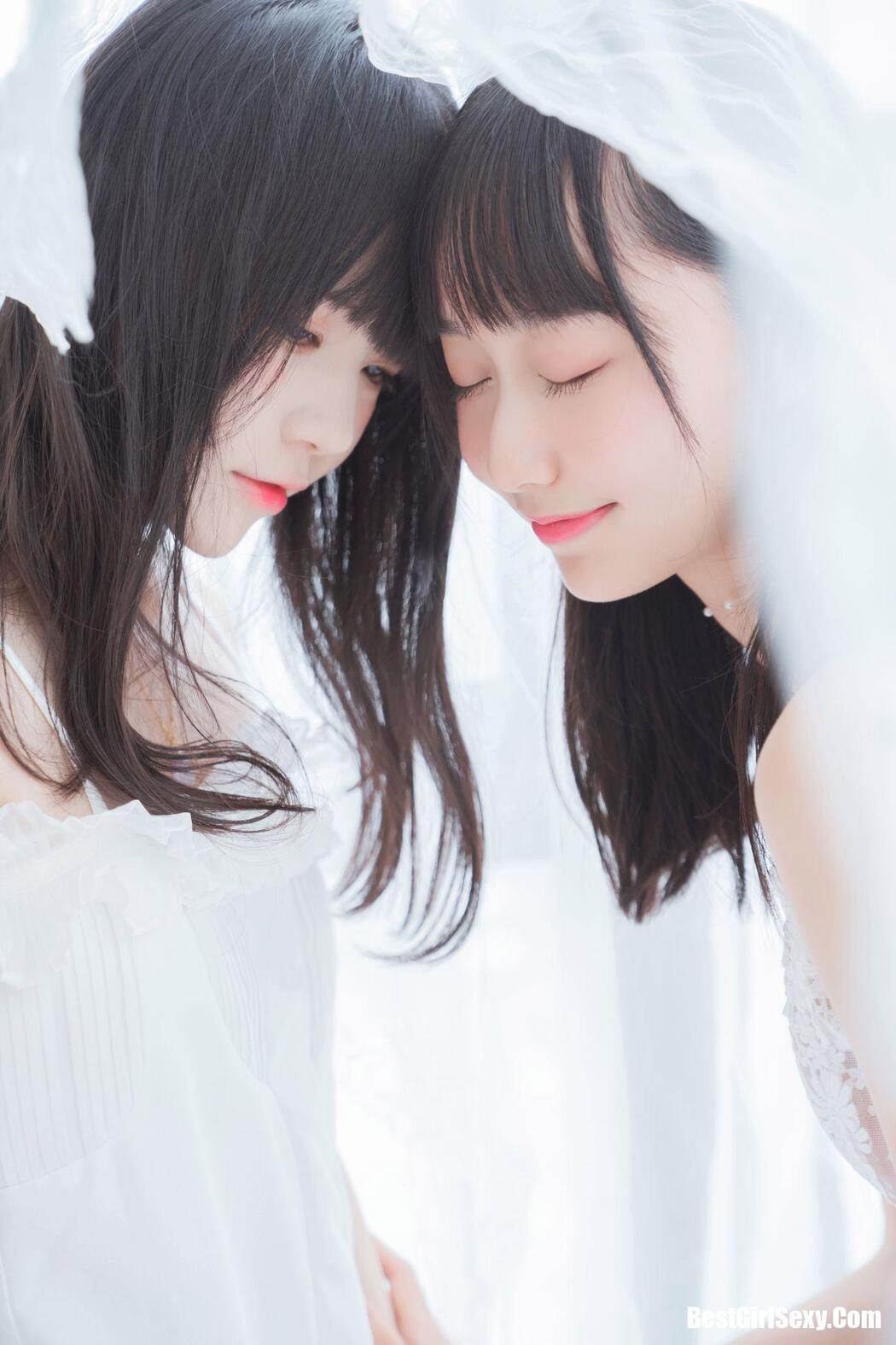 Coser@桜桃喵 Vol.045 白色长裙
