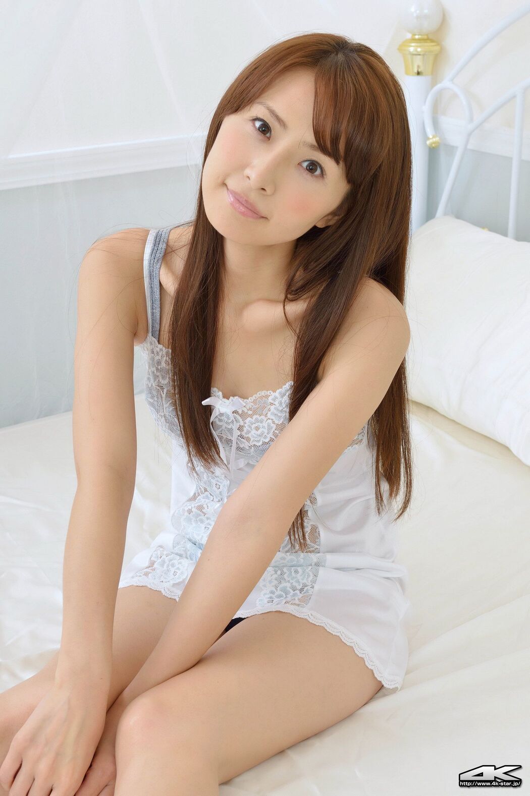 [4K-STAR] NO.00100 Reina Sawai Camisole bed pajamas