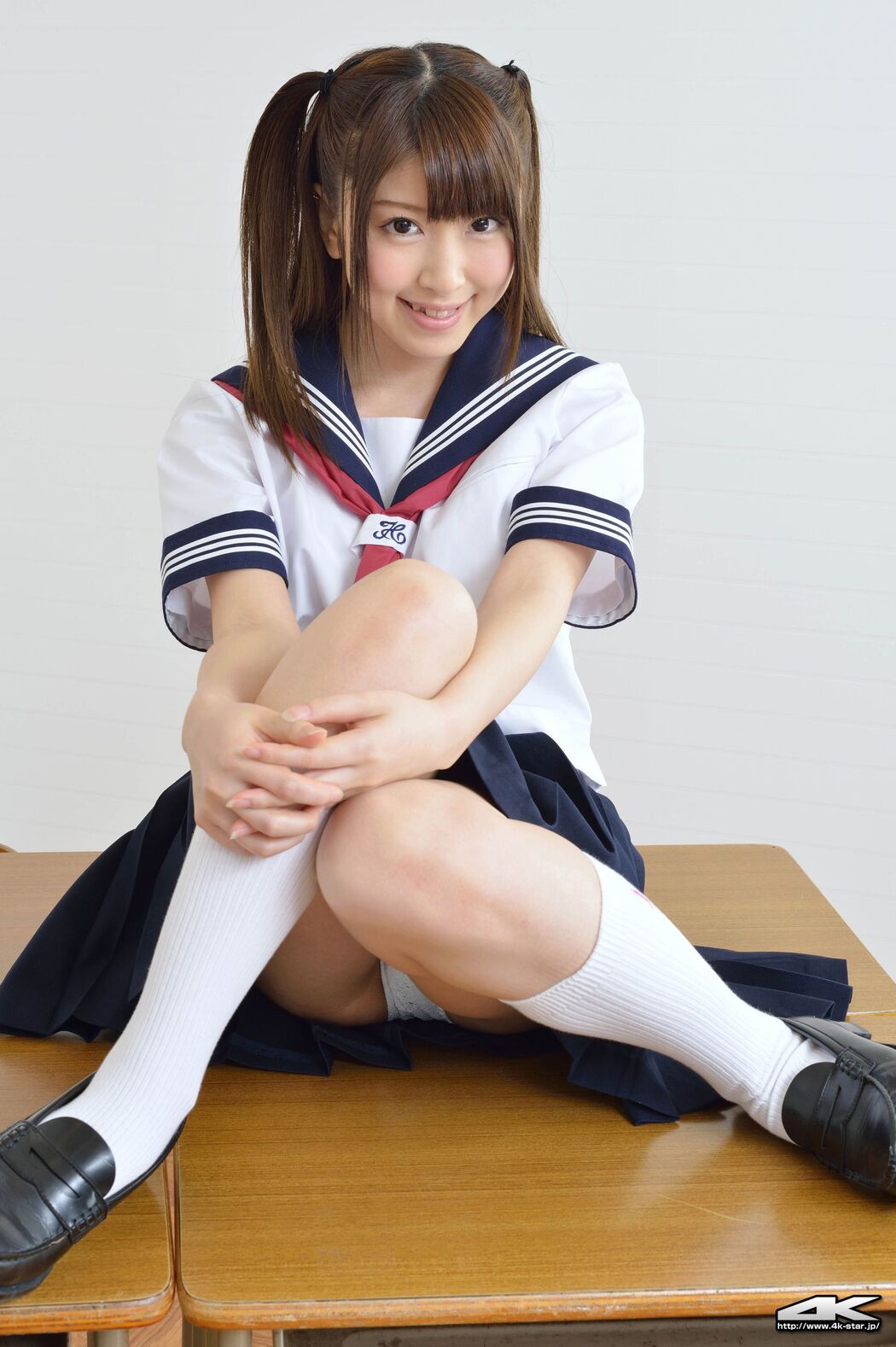 [4K-STAR] NO.00204 Yu Tian Mi Mi School Girl JK school uniform