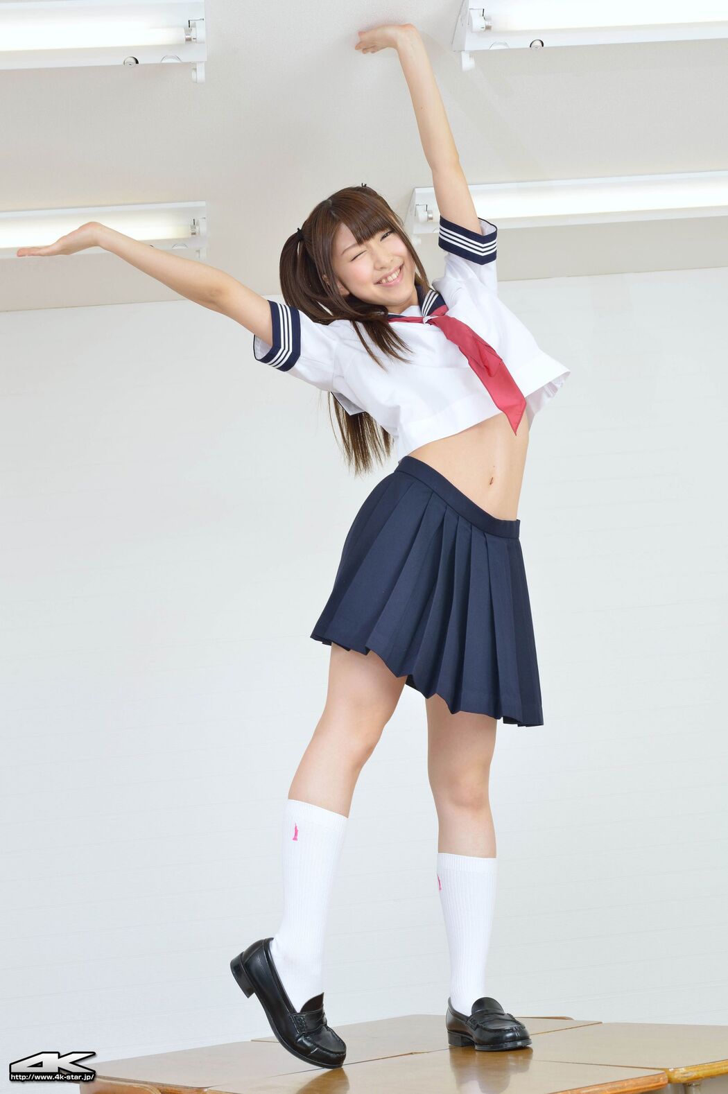 [4K-STAR] NO.00204 Yu Tian Mi Mi School Girl JK school uniform