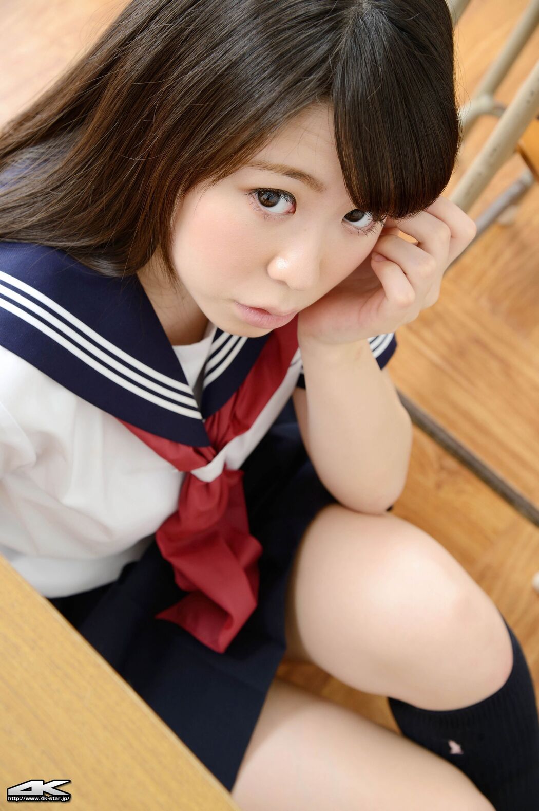 [4K-STAR] NO.00213 Kato シーナ School Girl JK uniform