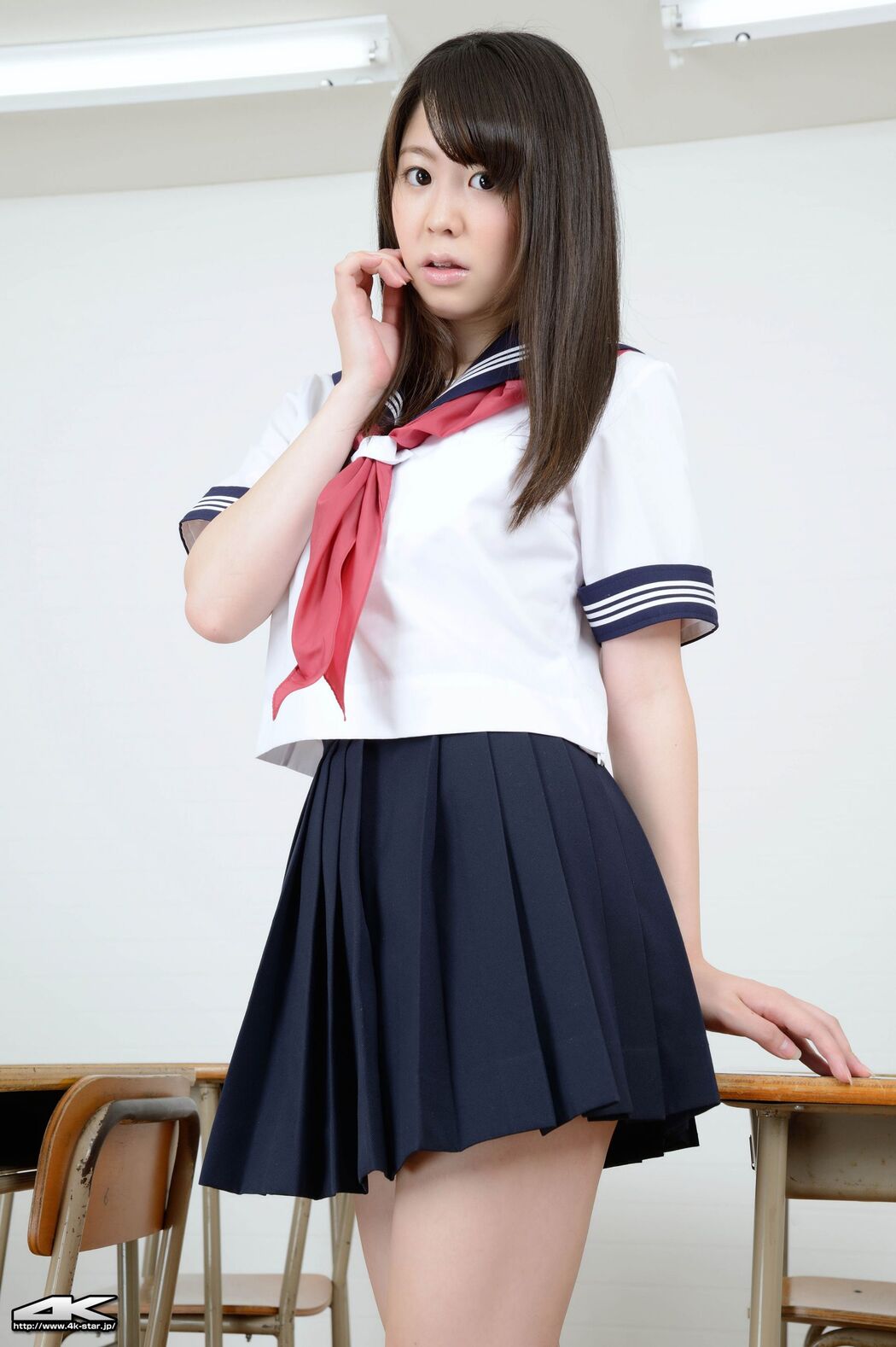 [4K-STAR] NO.00213 Kato シーナ School Girl JK uniform