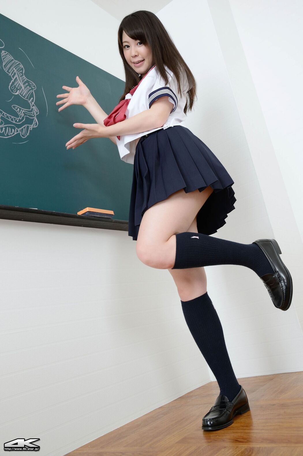 [4K-STAR] NO.00213 Kato シーナ School Girl JK uniform