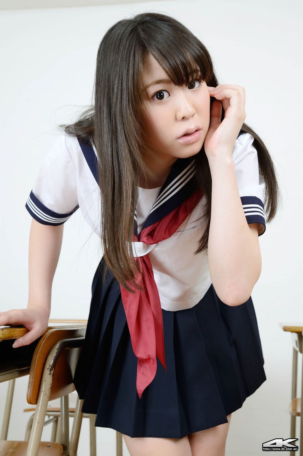 [4K-STAR] NO.00213 Kato シーナ School Girl JK uniform