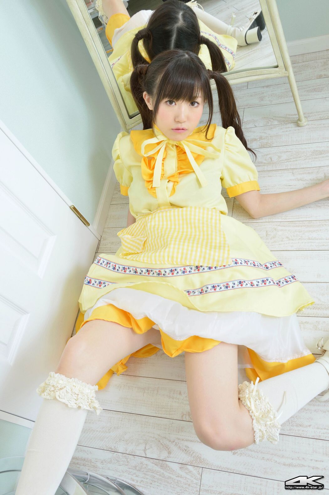 [4K-STAR] NO.00174 Jiuyouqian Maid Costume cute long skirt
