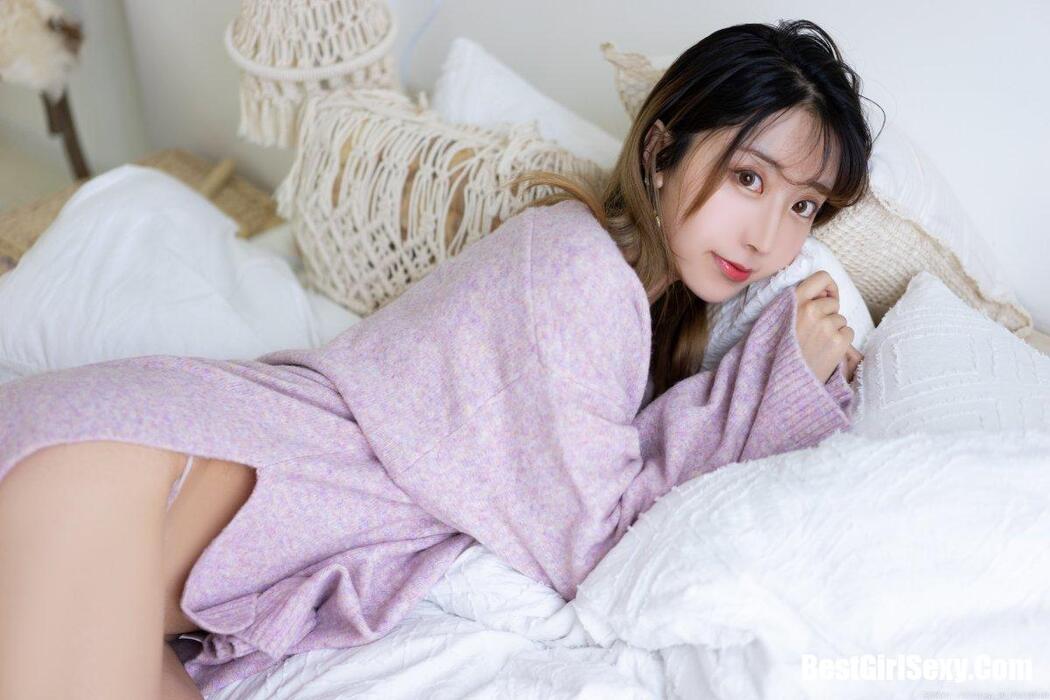 Coser@黑川 Vol.002 紫色毛衣