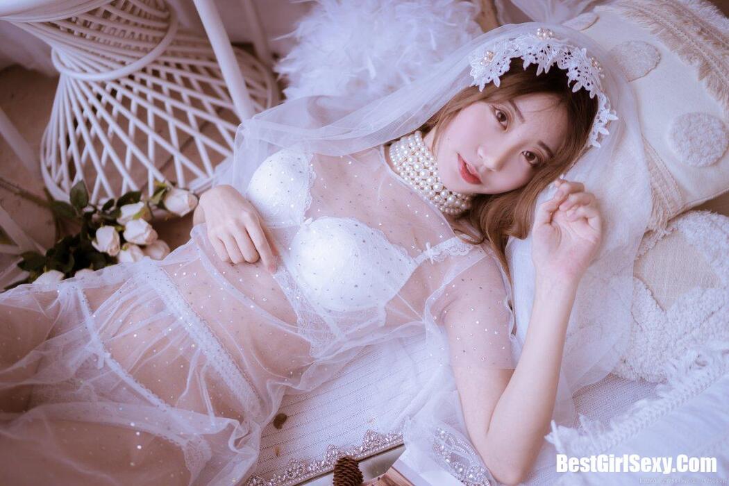 Coser@黑川 Vol.024 白色婚纱