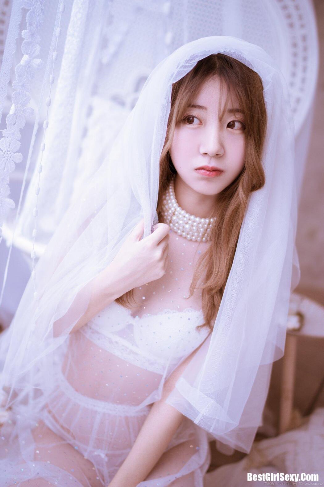 Coser@黑川 Vol.024 白色婚纱