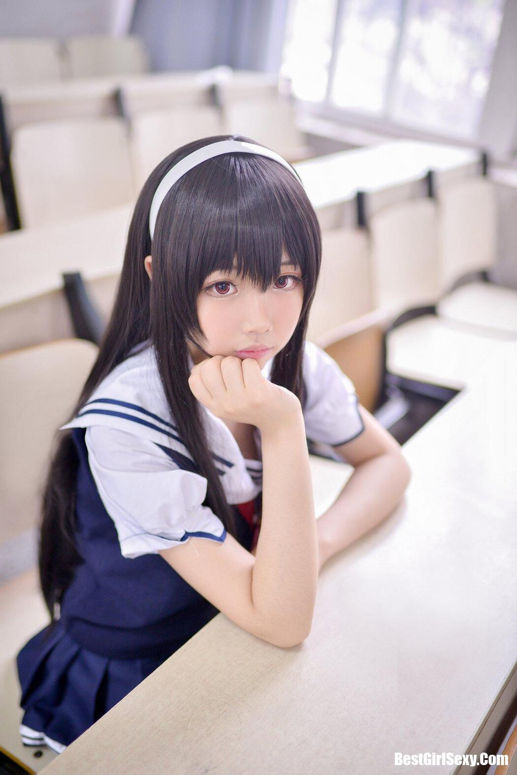 Coser@雪琪SAMA Vol.014 霞之丘诗羽 Cover Photo