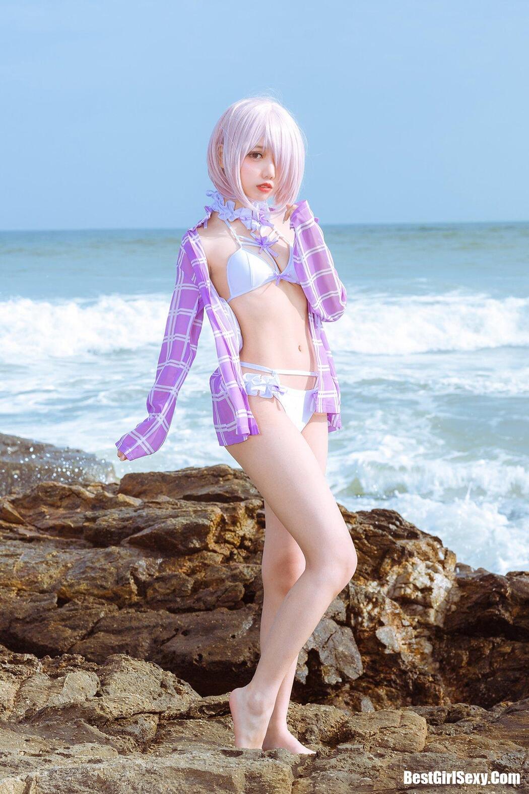 Coser@果咩酱w Vol.018 海边玛修 Cover Photo