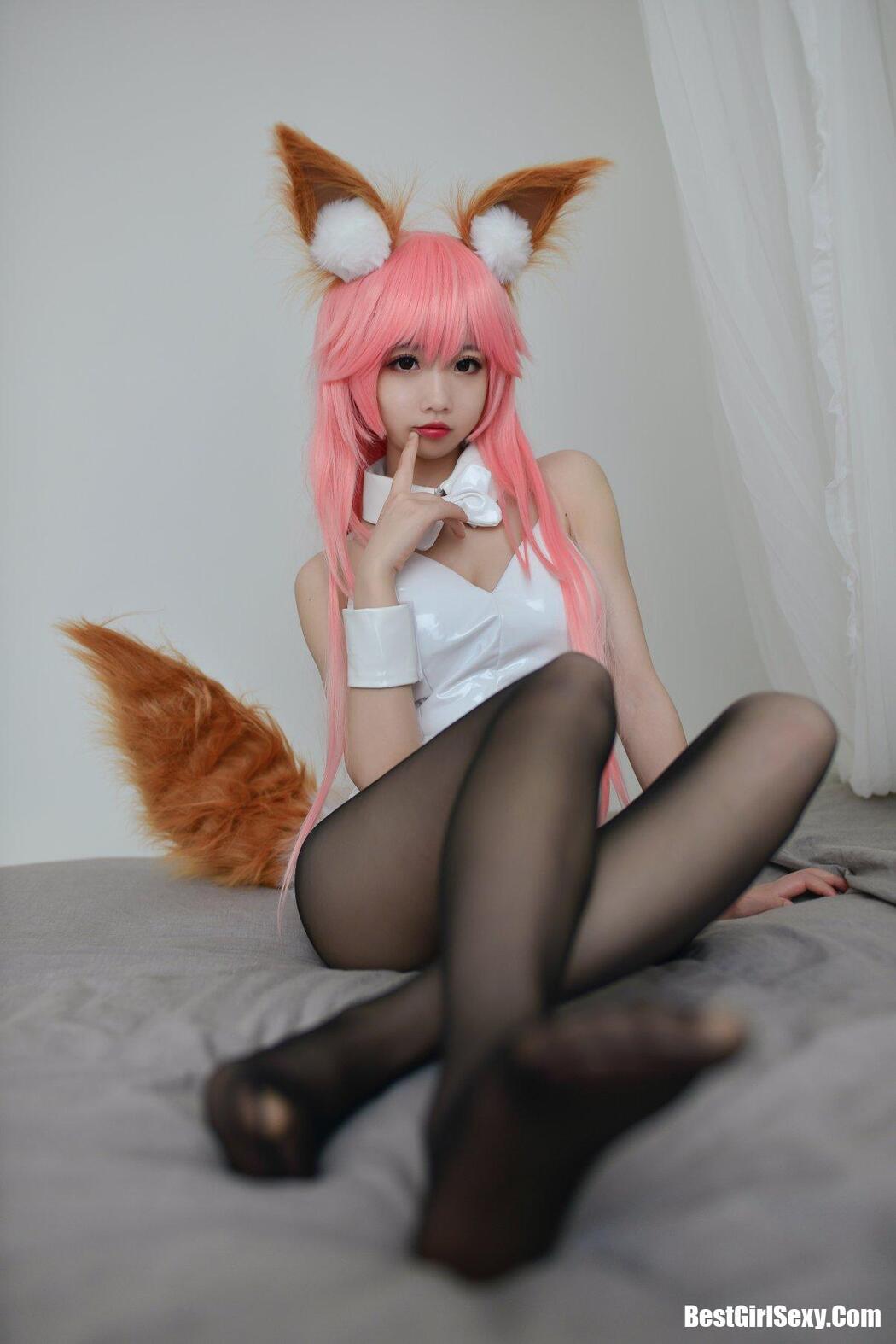 Coser@雪琪SAMA Vol.019 玉藻前兔女郎