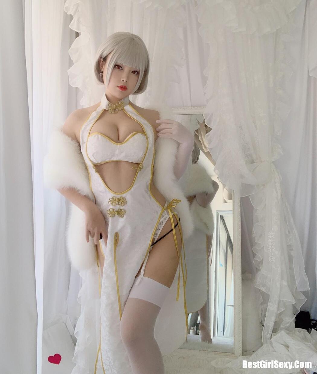Coser@白烨 Vol.002 白旗袍