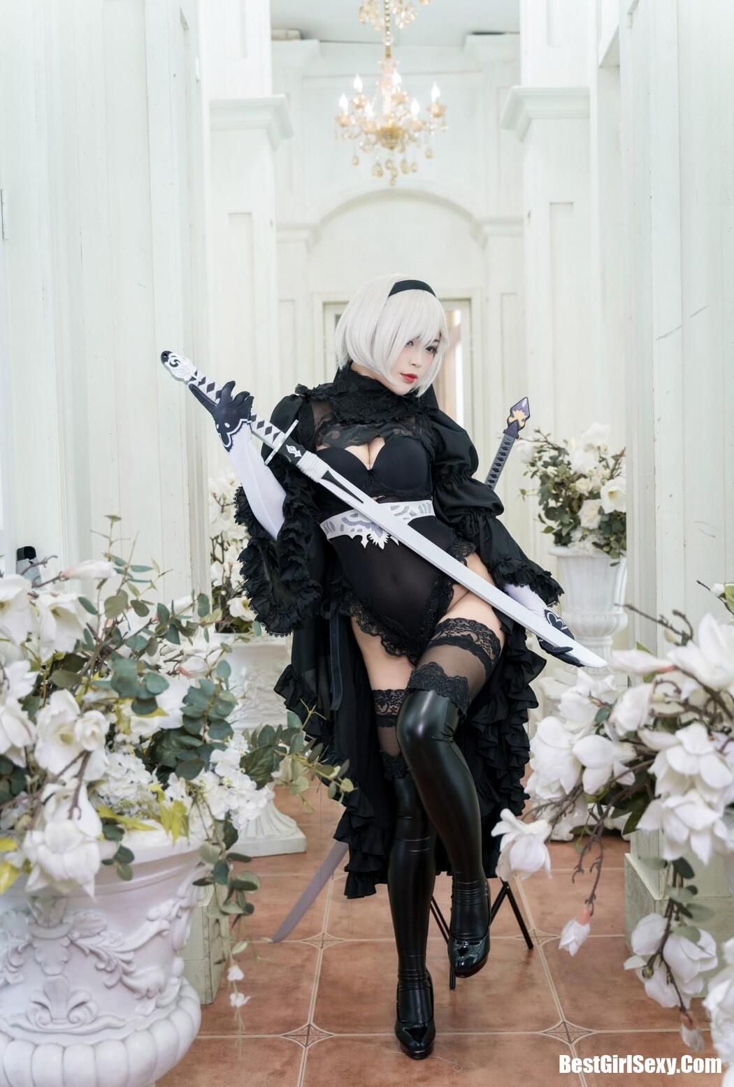 Coser@白烨 Vol.009 2b 黑白