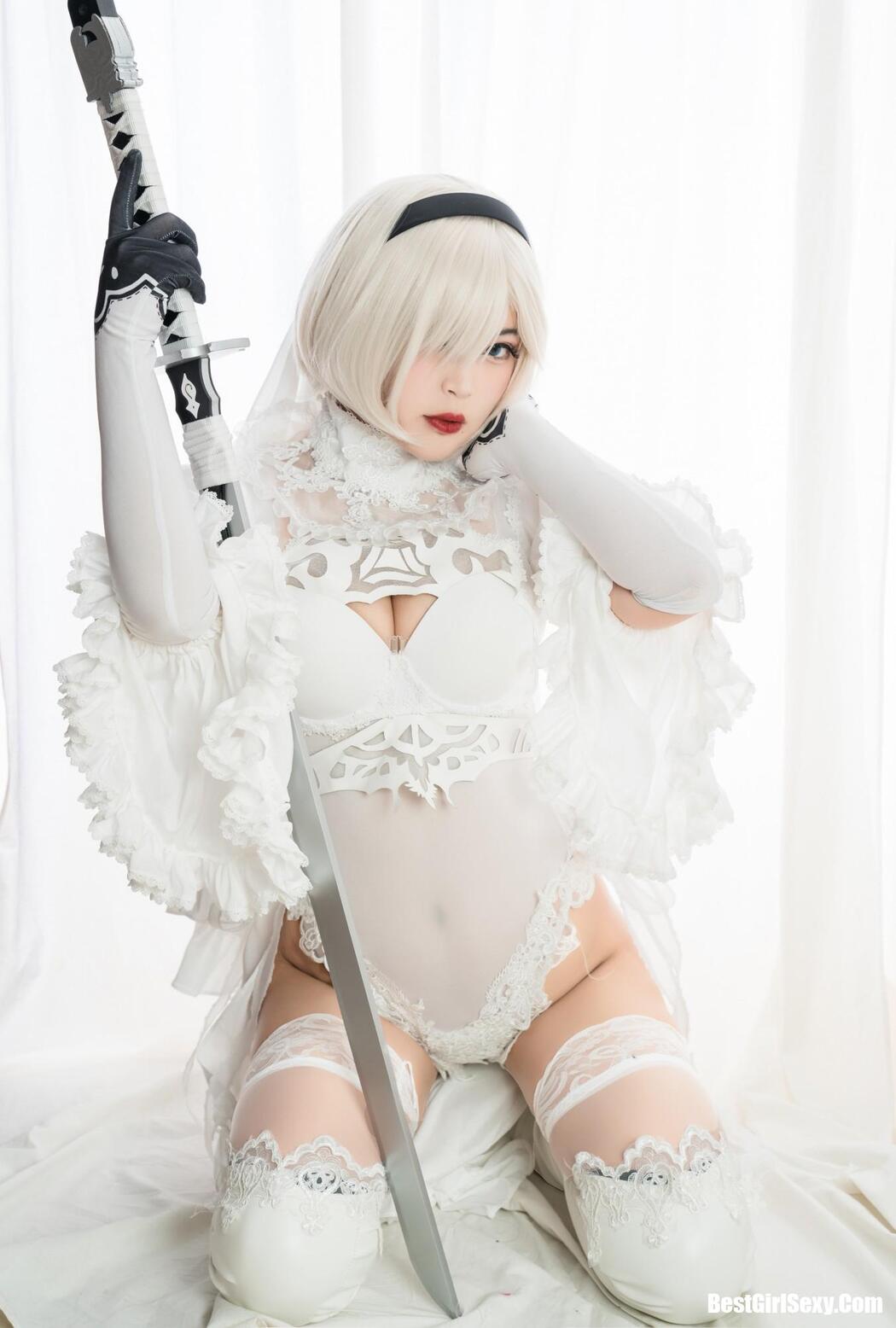 Coser@白烨 Vol.009 2b 黑白