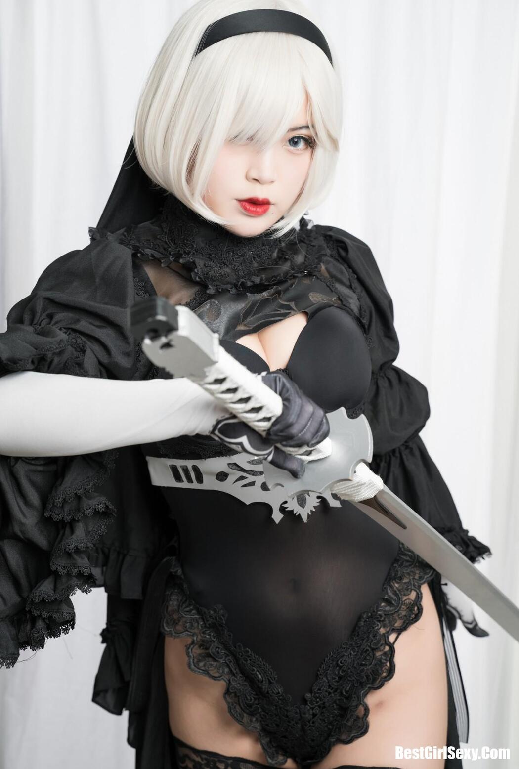 Coser@白烨 Vol.009 2b 黑白