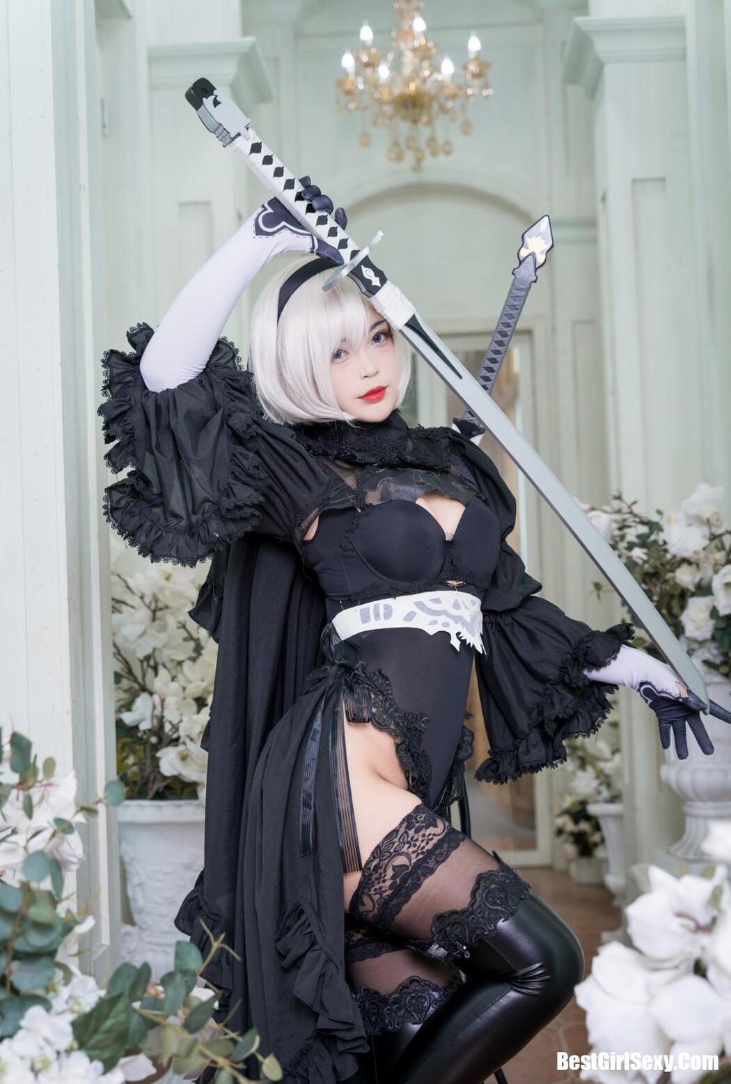 Coser@白烨 Vol.009 2b 黑白