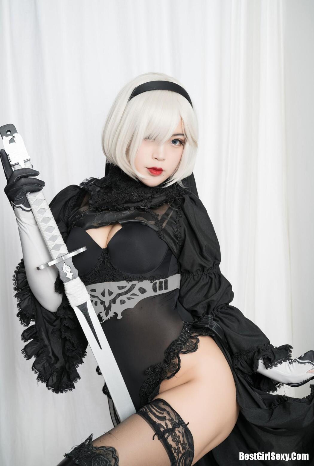 Coser@白烨 Vol.009 2b 黑白