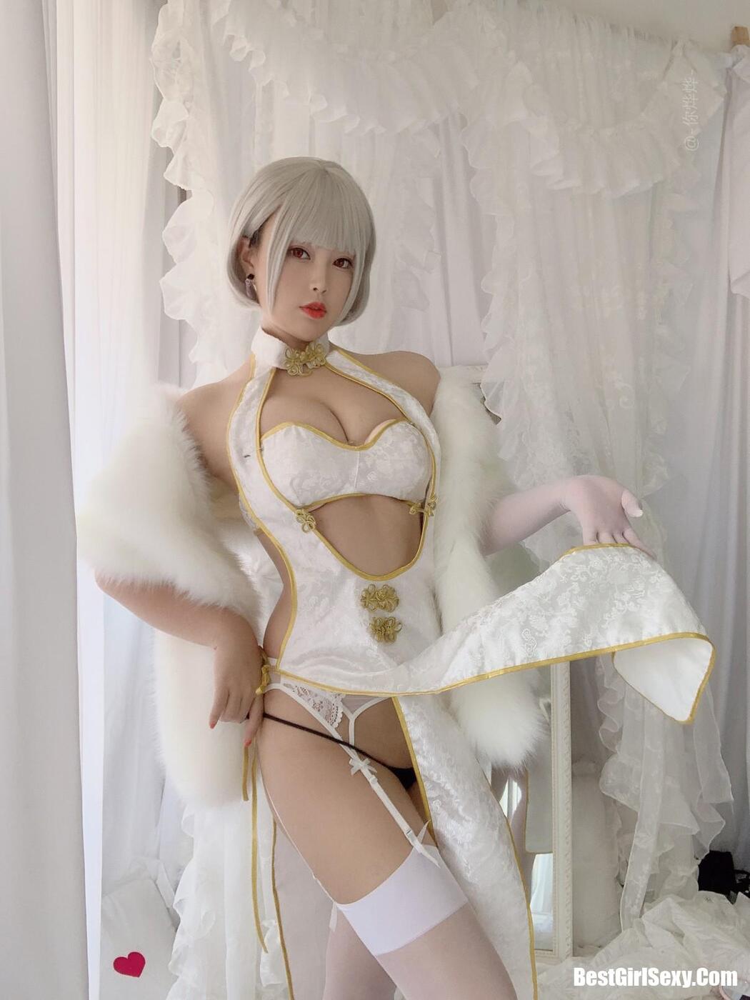 Coser@白烨 Vol.002 白旗袍