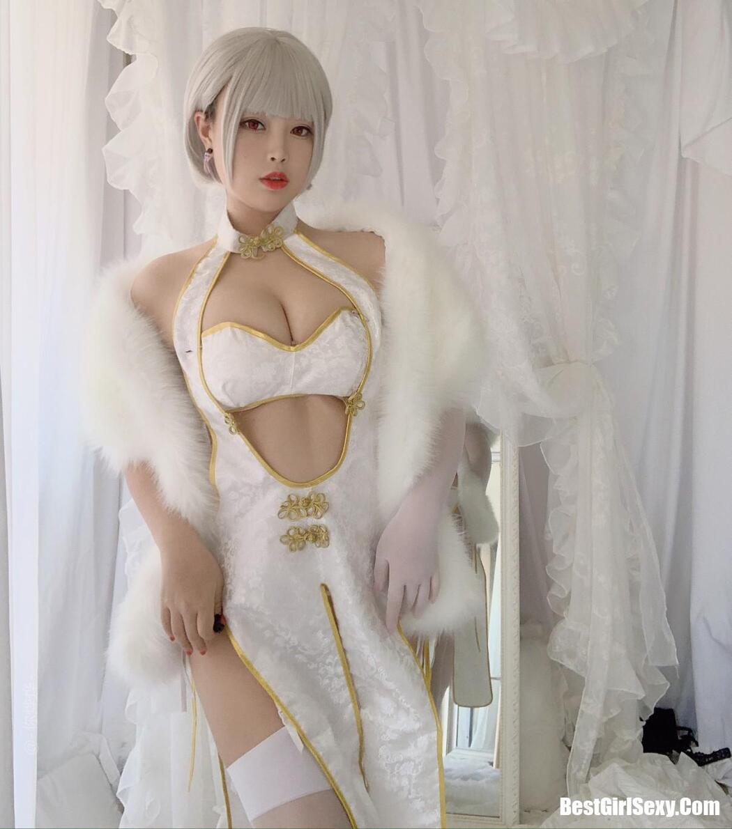 Coser@白烨 Vol.002 白旗袍