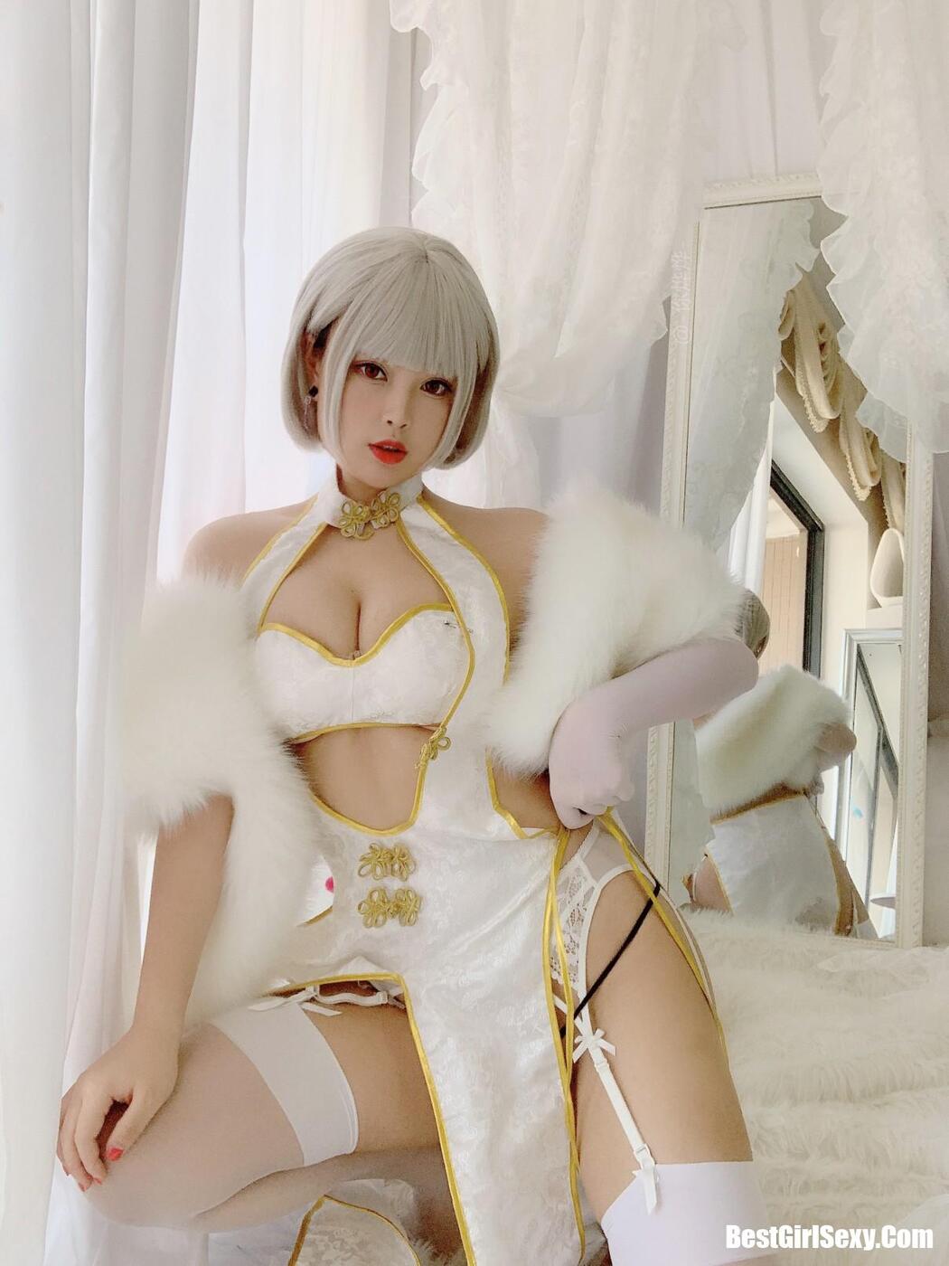 Coser@白烨 Vol.002 白旗袍