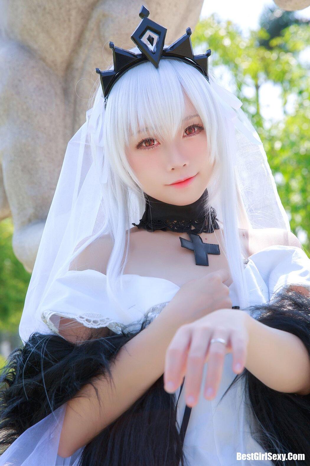 Coser@G44不会受伤 Vol.004 G44 98K婚纱 德皇 Cover Photo