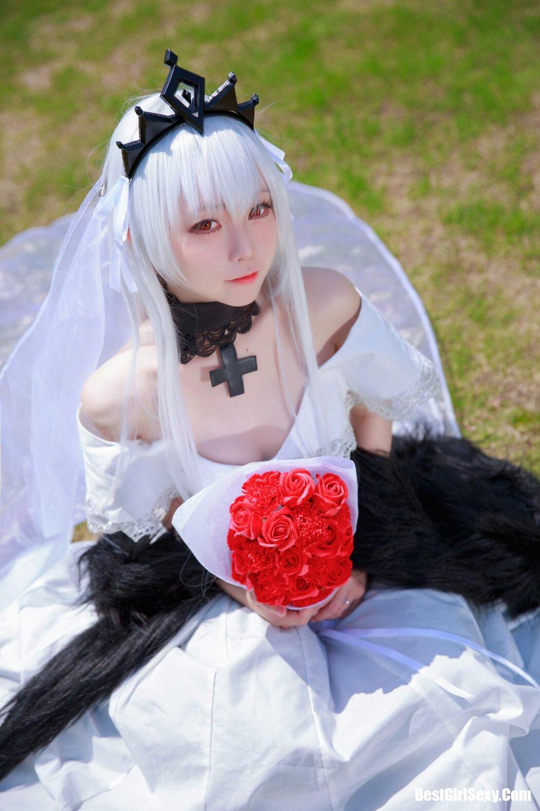 Coser@G44不会受伤 Vol.004 G44 98K婚纱 德皇