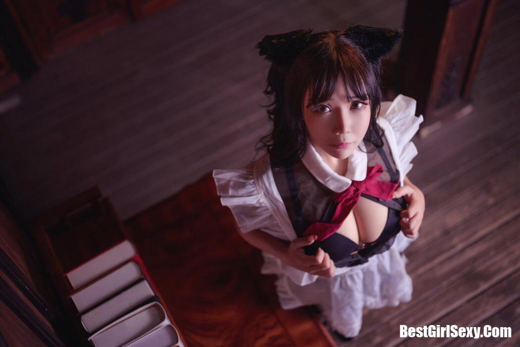 Coser@抱走莫子aa Vol.026 黑絲貓咪小女仆