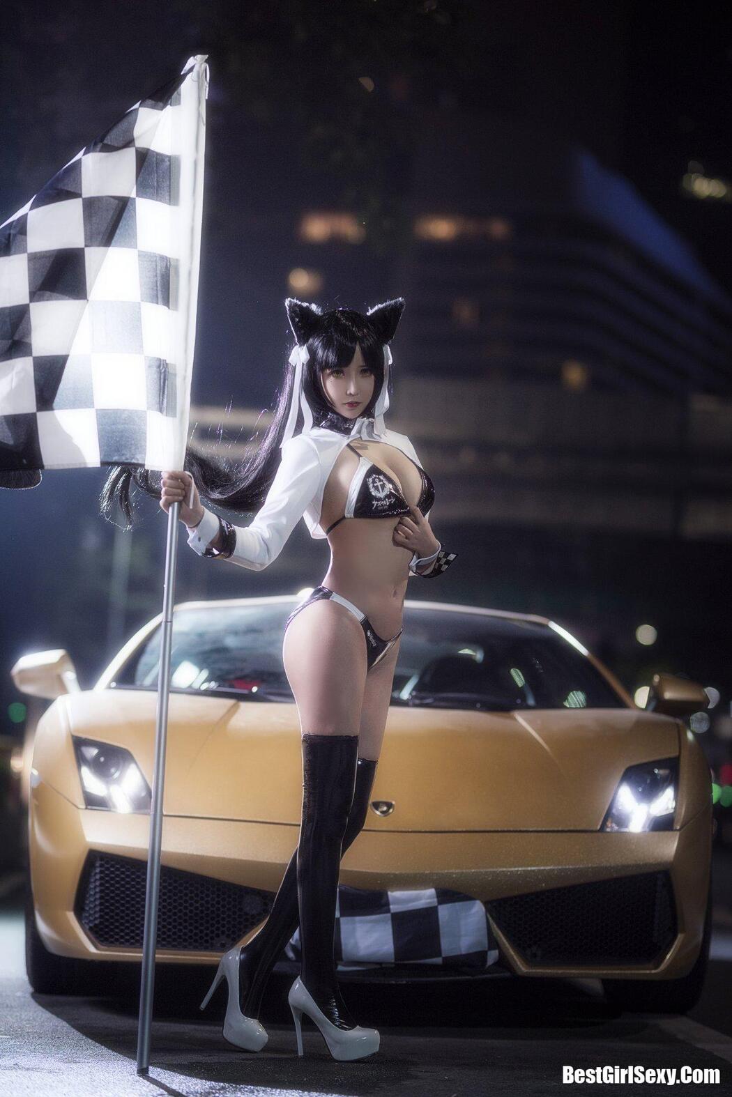 Coser@抱走莫子aa Vol.009 -车女郎