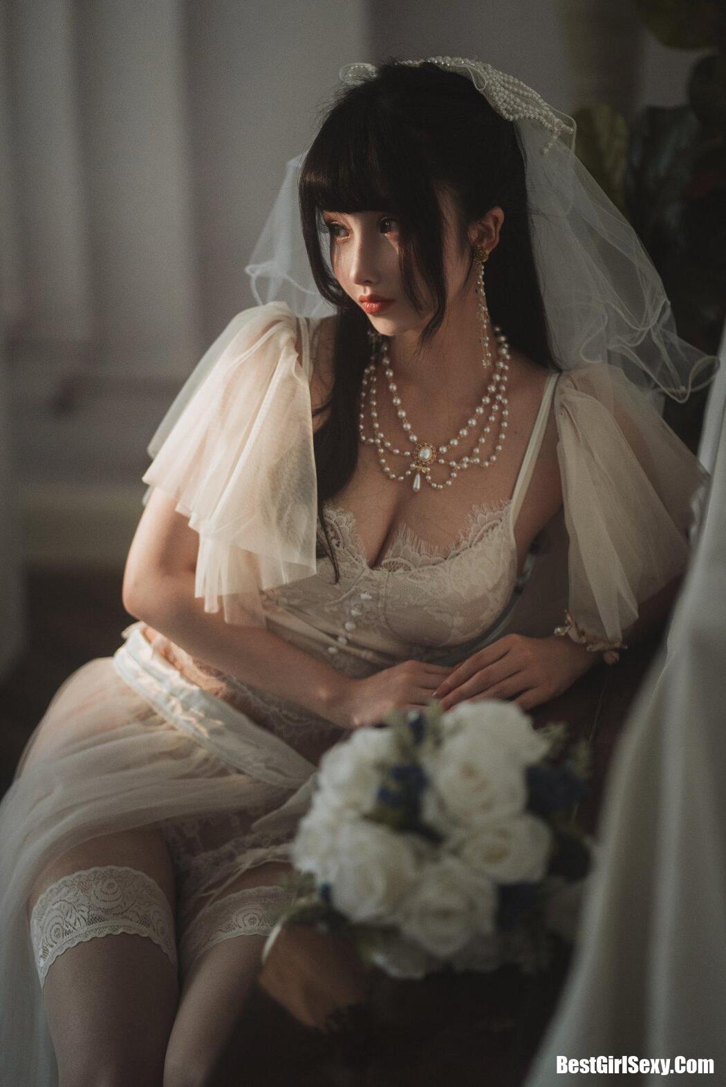 Coser@rioko凉凉子 Vol.073 透明婚纱